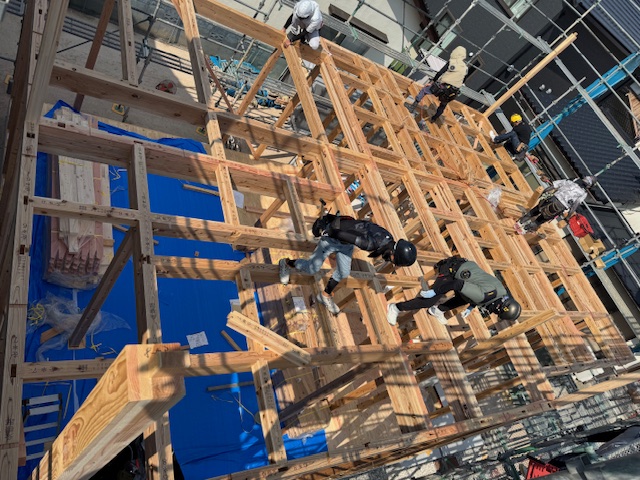 プレカットの加工