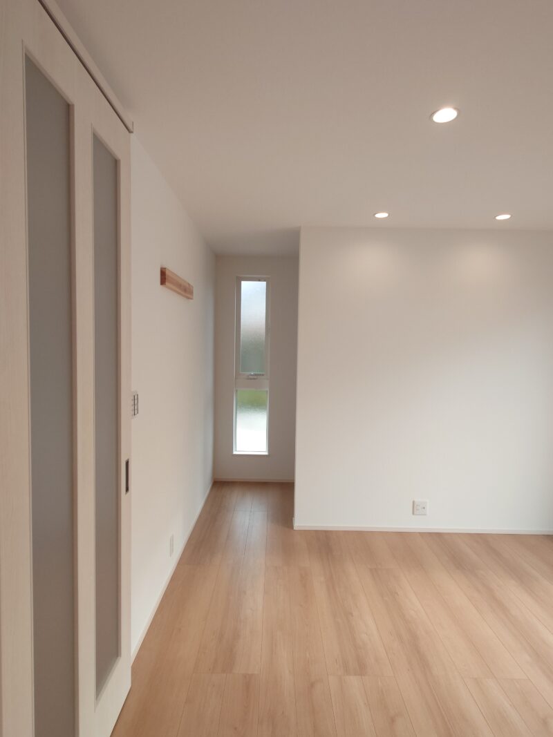 奥になにやら空間