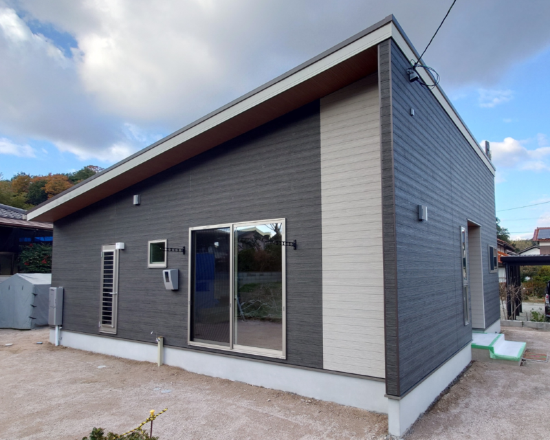 勝手口土間階段が無い