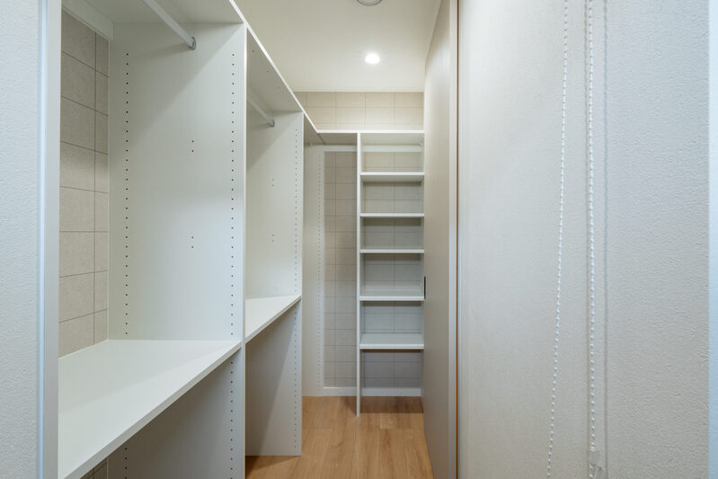 クローゼットやランドリールーム