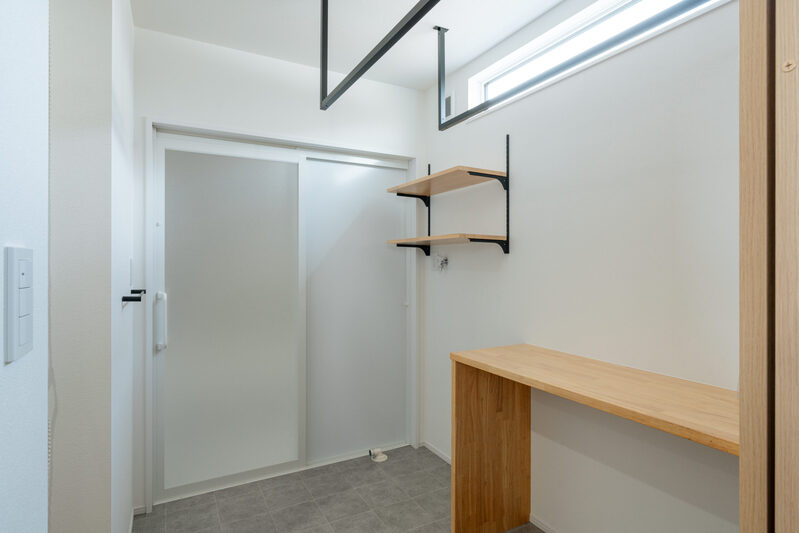 クローゼットやランドリールーム