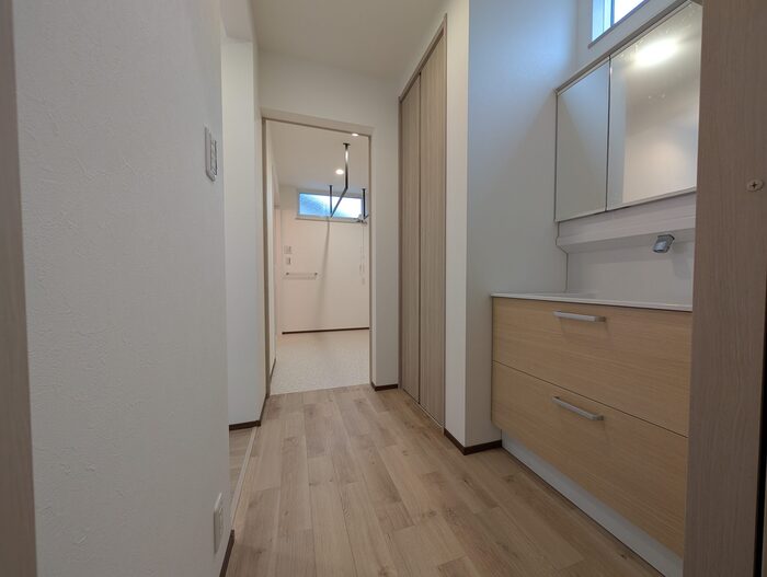 人気の水回りの動線